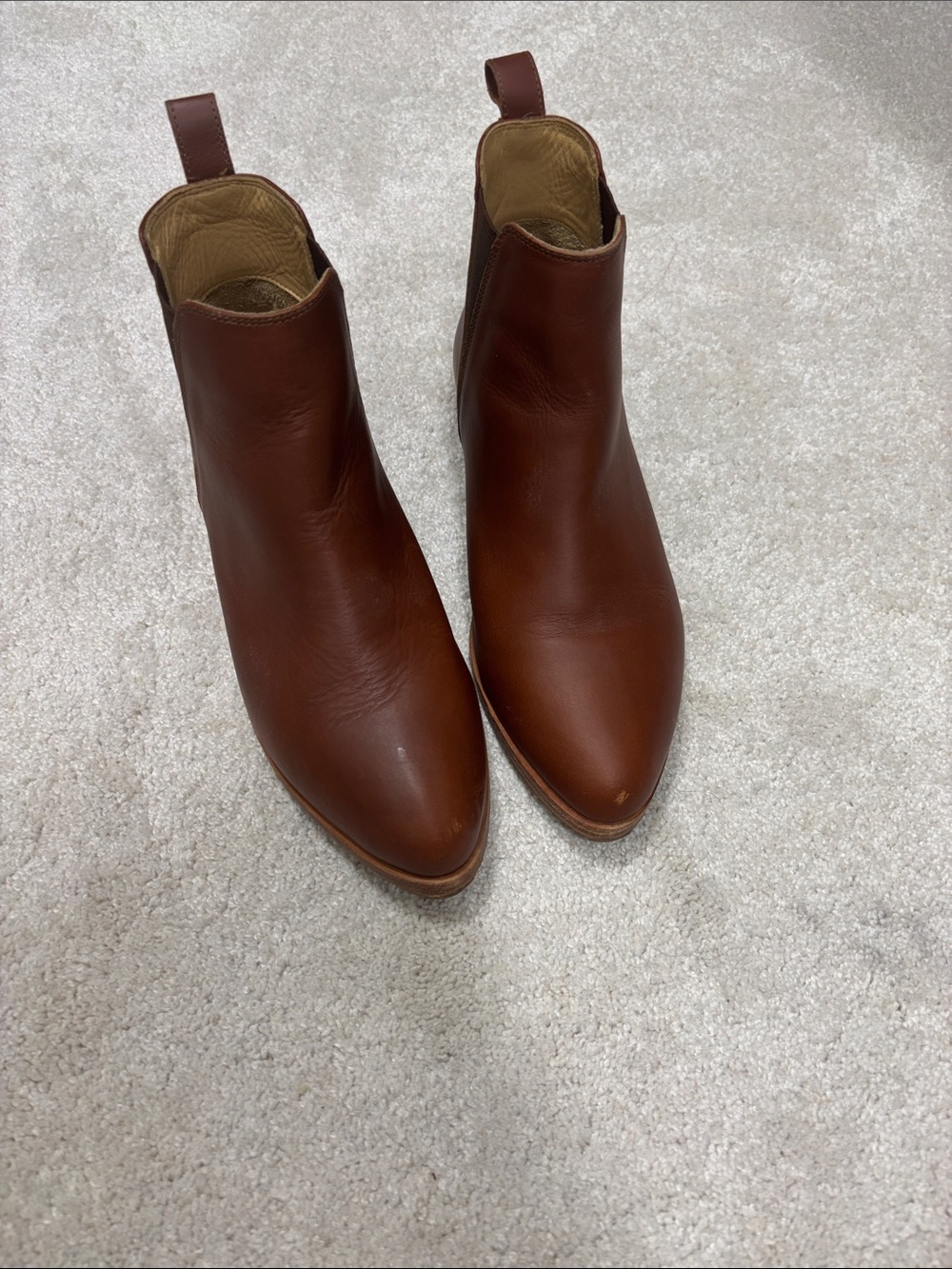 Nisolo Women’s Brown Leather Chelsea Ankle Boots